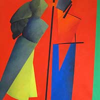 Francesca Magro, "Amanti", 1994, particolare. Francesca Magro, "Amanti", 1994, particolare.