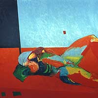Francesca Magro, "Figura", 1985, particolare. Francesca Magro, "Figura", 1985, particolare.