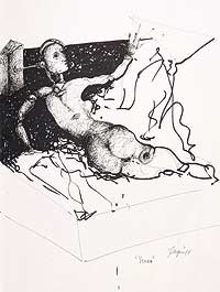 Francesca Magro, disegno, 2010, particolare. Francesca Magro, disegno, 2010, particolare.