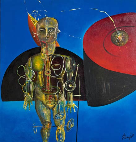 Francesca Magro, "Piccolo cibernetico", 2011