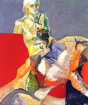 Francesca Magro, "Figura con panneggio", 1984.